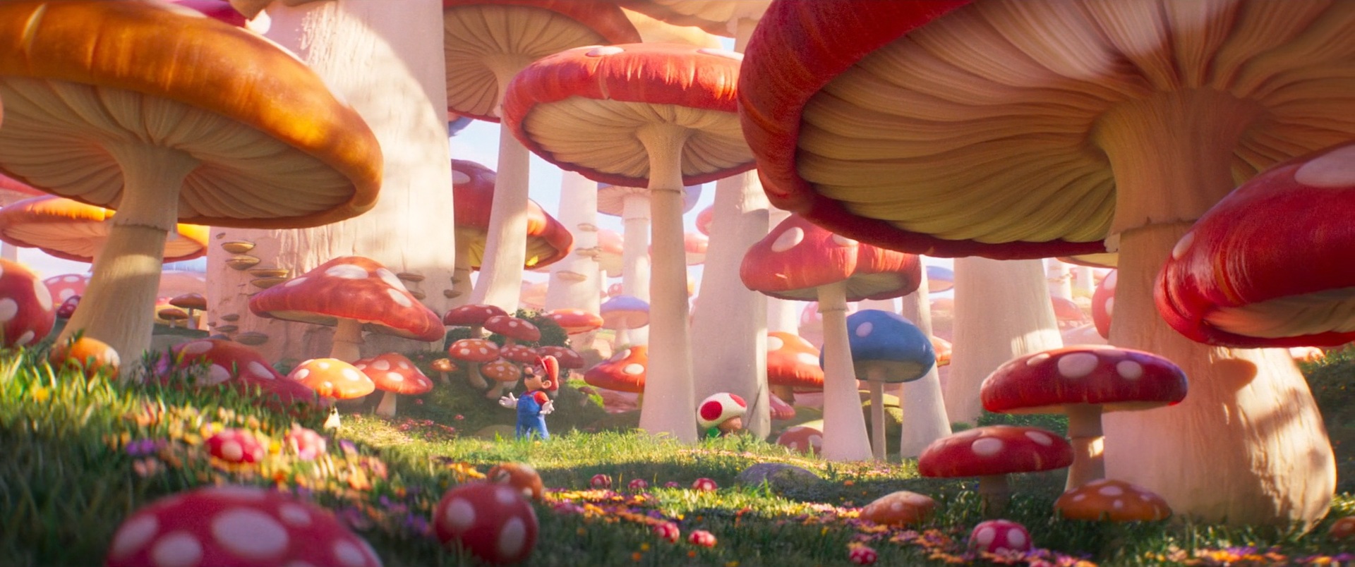 Mario avec un power-up